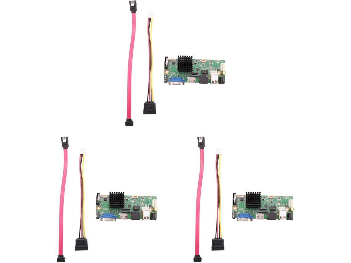 Tarjeta Grabadora De Vídeo Digital Nvr De Red 3x 265 10chx5mp