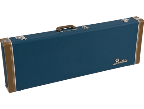 Fender classic series wood case strat/tele lake placid blue