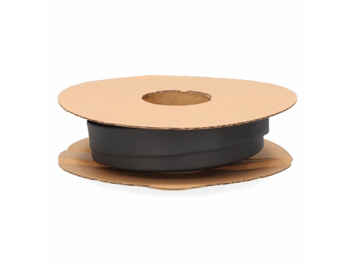 Caja termoretráctil dosificadora Negro 9,5 mm x 10 m