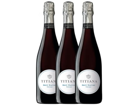 Espumante PARXET Parxet Titiana Chardonnay Brut Nature Cava Reserva (0.75 L - 3 unidades)