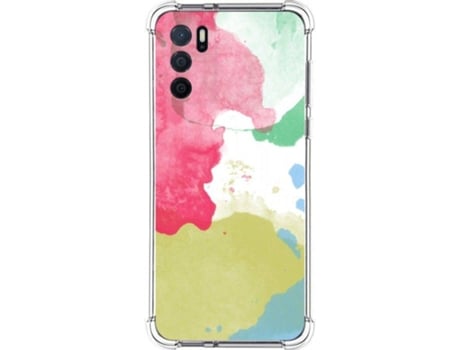 Carcasa Oppo A16 / A16s TUMUNDOSMARTPHONE Acuarela 02 Multicolor