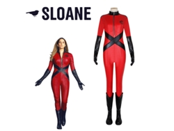 Sparrow Academy No. 5 Sloan Cosplay Umbrella Academy Medias Traje de combate Conjunto completo M