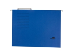 Carpeta Colgante LIDERPAPEL Kraft Tallos Metálicos Azul