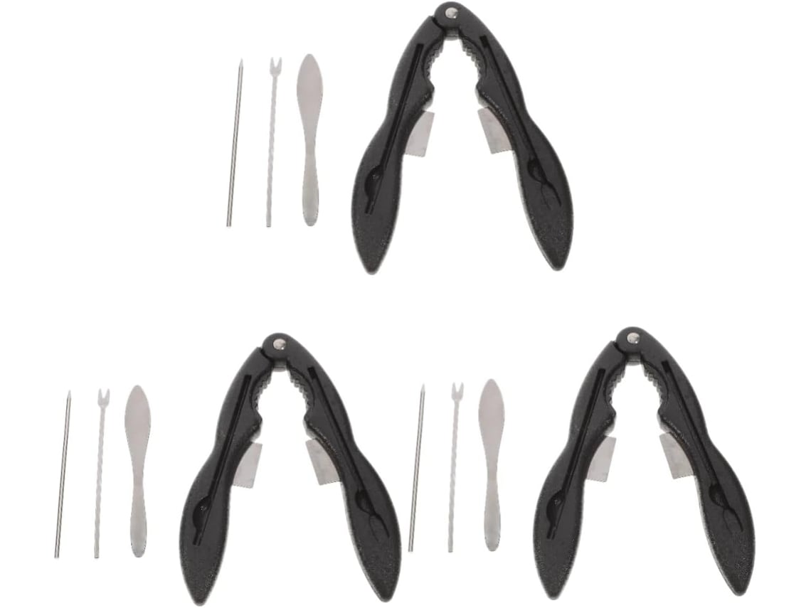 Pinzas Para Langosta De Acero Inoxidable. Estas Herramientas Profesionales Para Mariscos Son Un Regalo Fa...