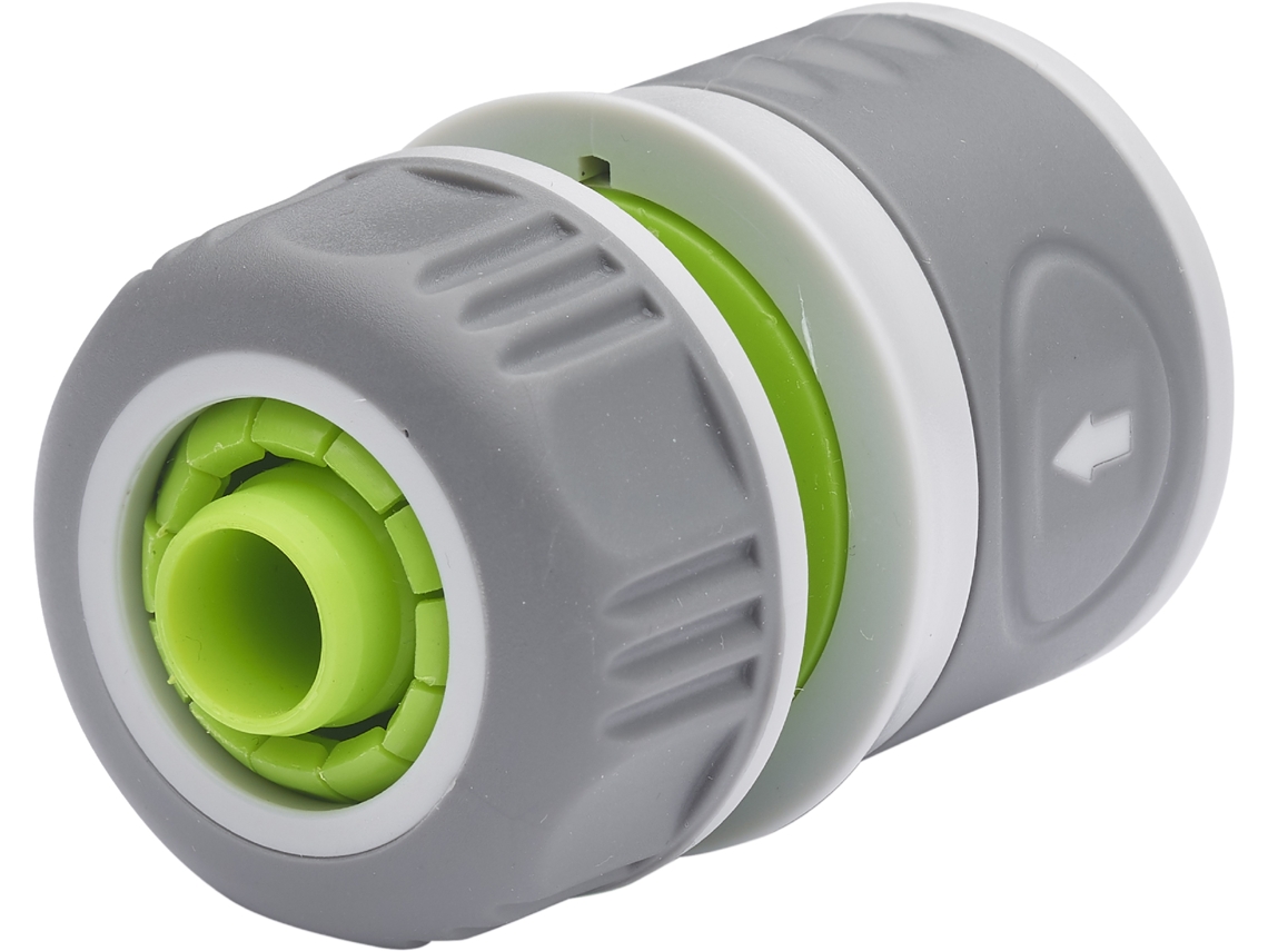Conexión para Manguera de Riego Ø15 mm Bimaterial Conexión Automática AROZ