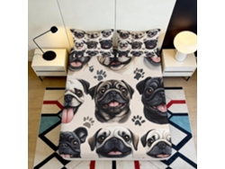 Estampado Diseño Microfibra Microfibra Diseño Almohada Juego Color 200x25cm