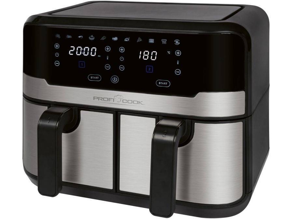 Freidora de Aire PROFICOOK FR 1242 (5.5 L - Negro)