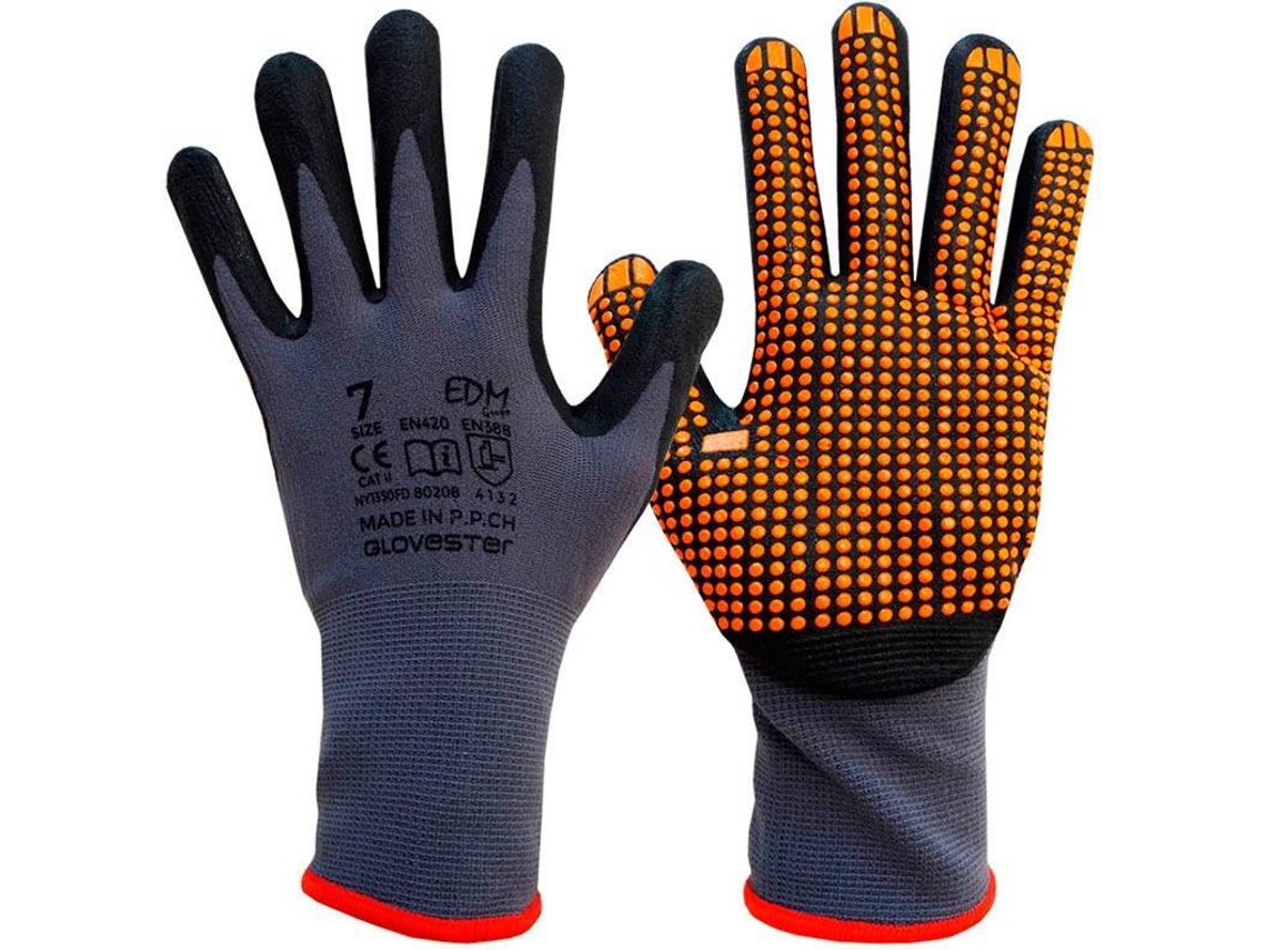 Guantes de Trabajo EDM 80209 (Talla: 8)