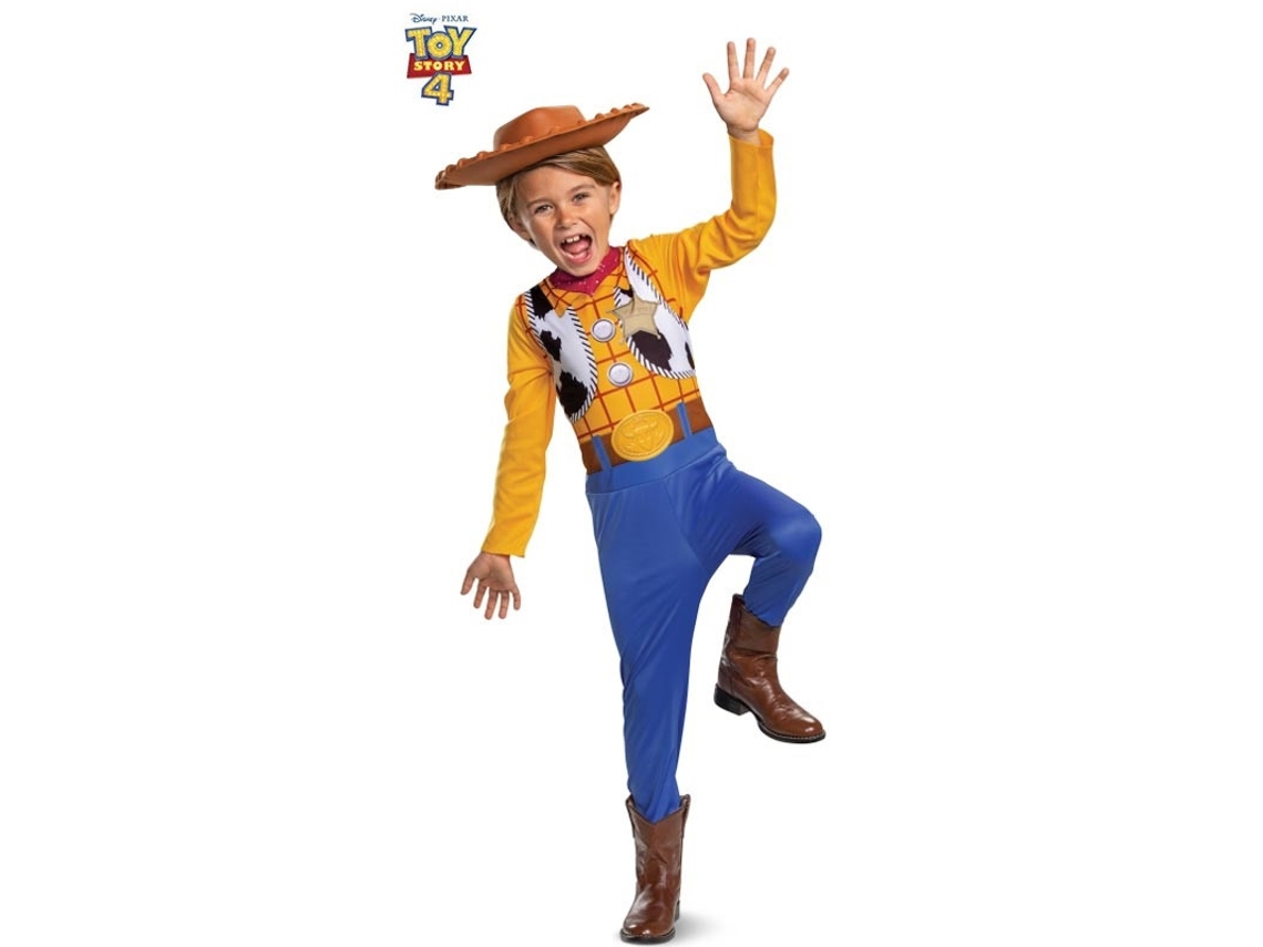Disfraz de Niño LIRAGRAM woody classic toy story 4 (Tam.: 7 a 8 anos)