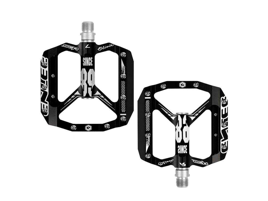 Pedales de bicicleta Enlee de aleación de aluminio, antideslizantes, ultraligeros, con rodamientos sellados, para ciclismo de montaña y carretera.