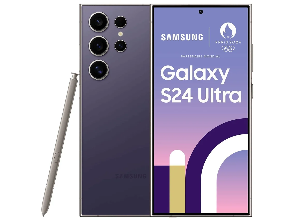 Smartphone SAMSUNG Galaxy S24 Ultra Dual Sim (Reacondicionado Señales de Uso - 256 GB - Morado)
