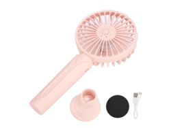Ventilador Usb (carregamento Portátil Mini Bolsa) F1 Ventilador De Bolsa Usb Rosa