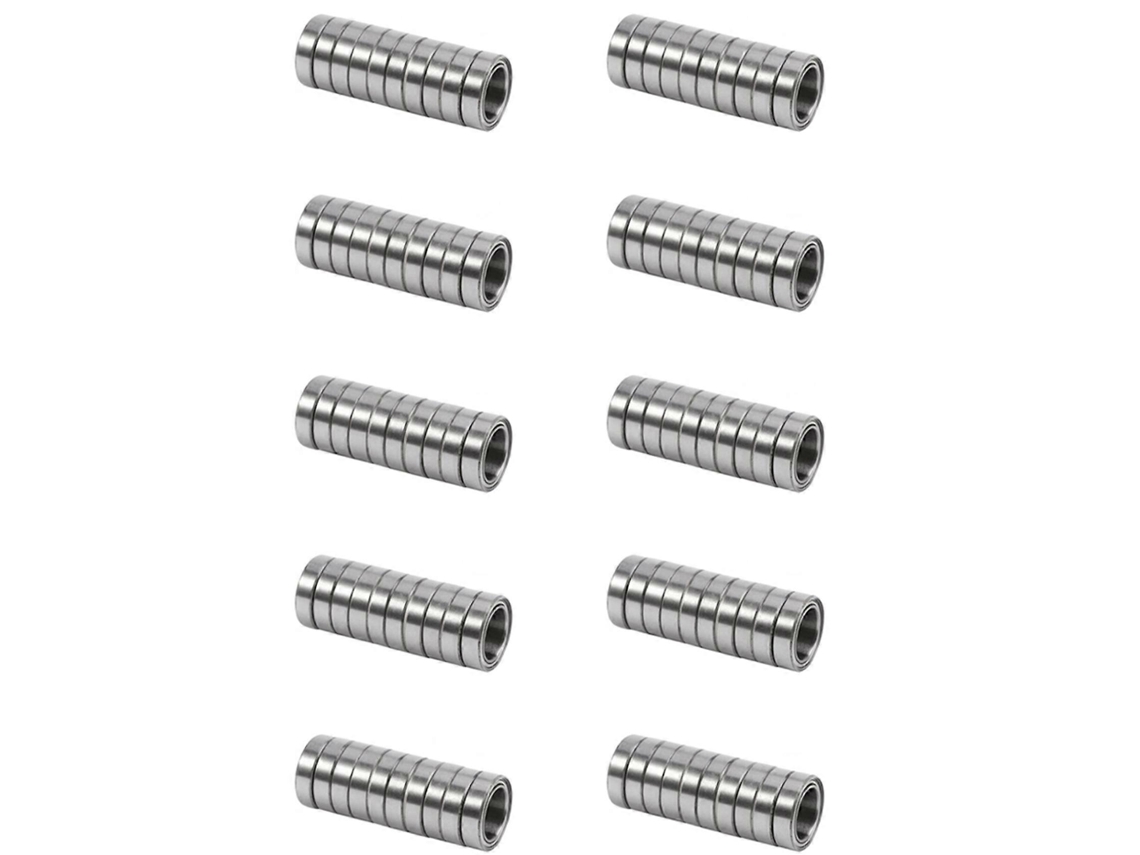 100 Pieces Of 6700zz Deep Ball Miniature Thin-walled Bearings Double-shielded Used For 3d Printer Wheel Bearings