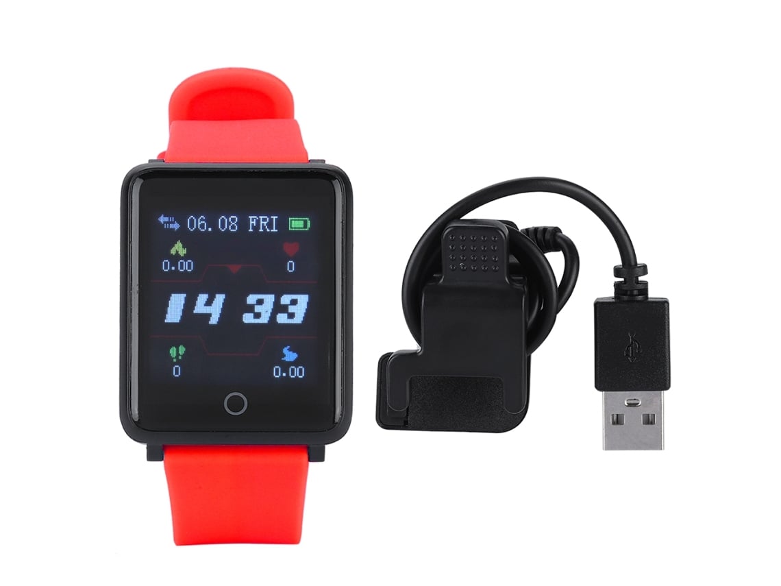 Pulsera Inteligente Con Monitor De Presión Arterial, Frecuencia Cardíaca Y Rastreador De Fitness Deportivo