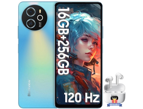 Smartphone BLACKVIEW Shark 8 6.78'' 16 GB 256 GB Android 13 Azul