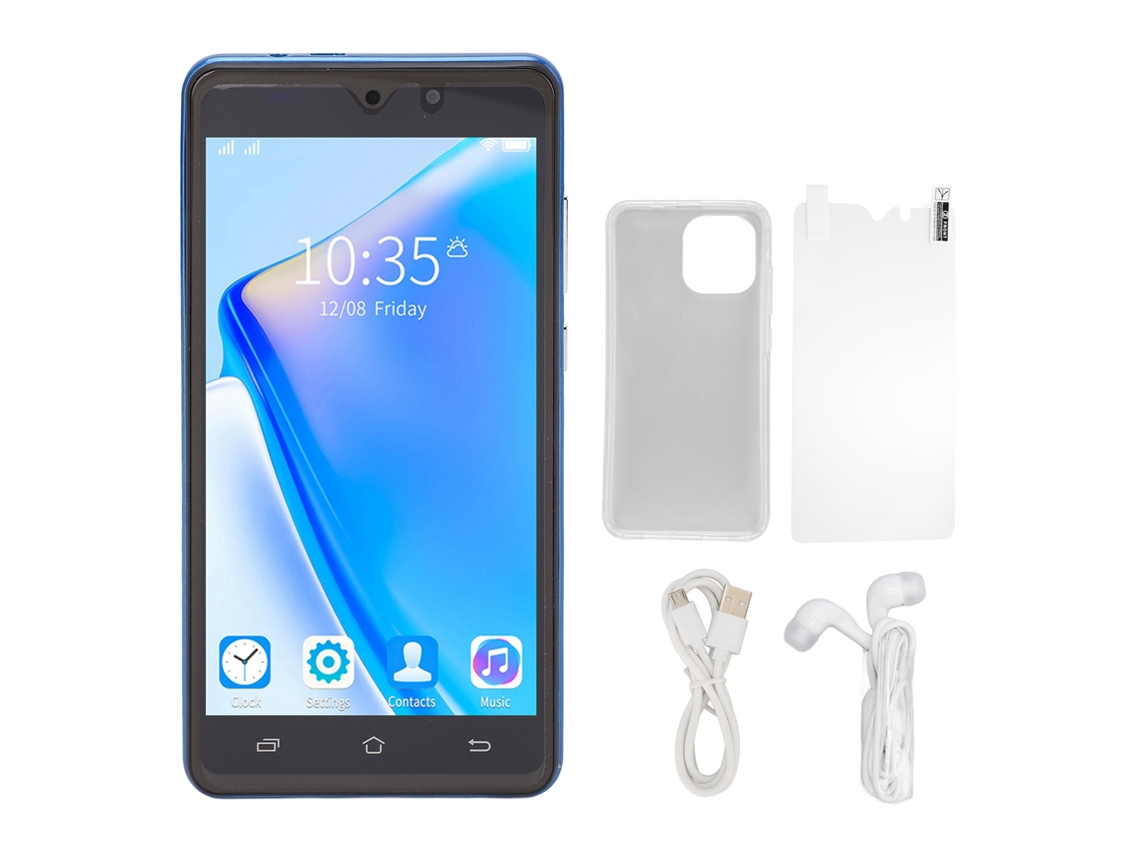Smartphone Android S22+ De 5,5" Con Pantalla Hd, 2 Gb De Ram, 32 Gb De Almacenamiento, Doble Sim, Reconocimiento Facial, Ultrafino Y Con Gps.