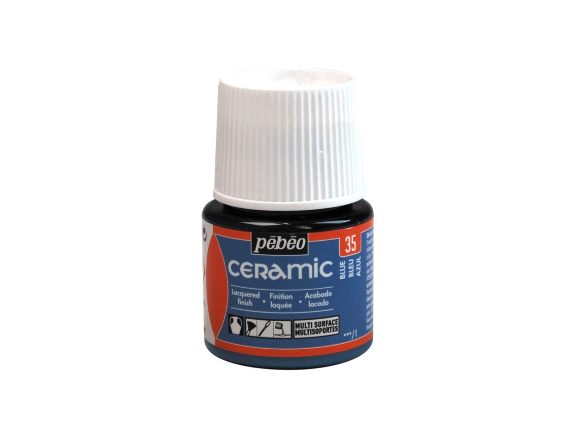 Pintura Multisuperficies y Cerámica Azul PÉBÉO (45 ml)