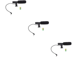 Juego De 3 Micrófonos Para Grabación De Vídeo - Accesorio Para Cámara