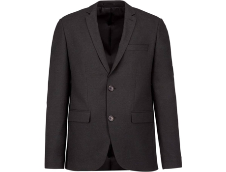 Blazer KARIBAN Poliéster Hombre (62 - Gris)