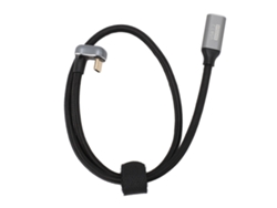 Cable De Extensión Usb-c A Usb3.2 Gen2 De 10 Gbps, 100 W Pd, 4k, 60 Hz, 50 Cm, Compatible Con Smartphones, Portátiles Y Realidad Virtual.