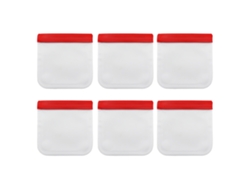 Bolsas Reutilizables para Almacenamiento de Alimentos - 6 Piezas NEVEANCE