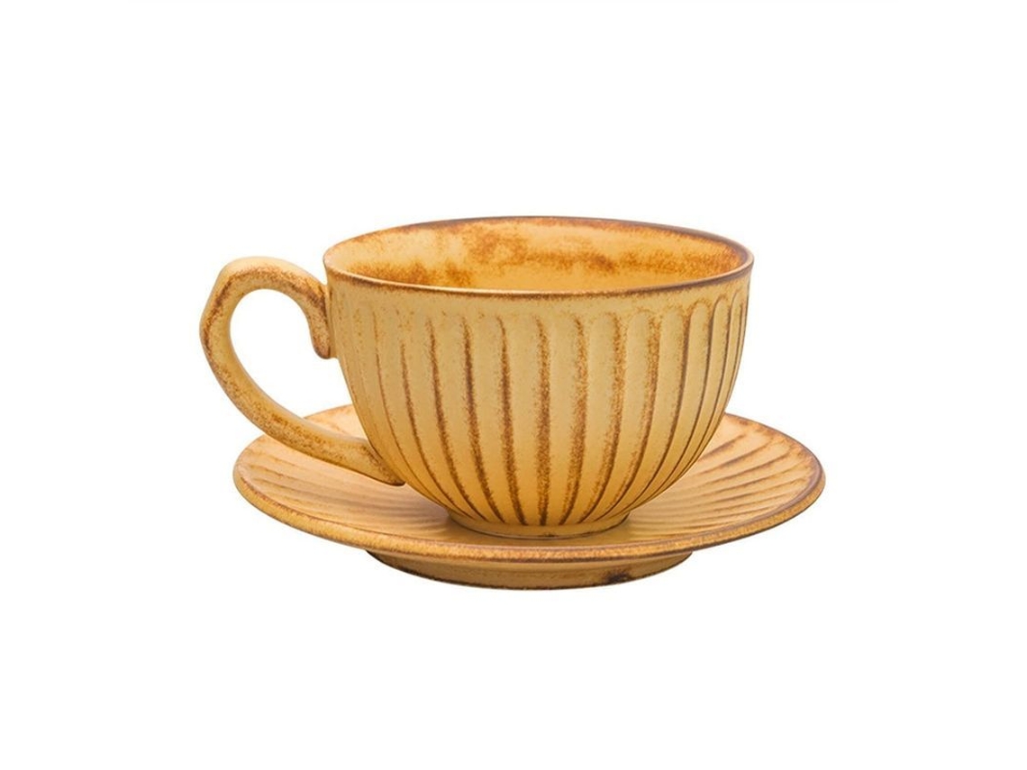 2026da-set De Taza Y Plato De Café Y Té De Porcelana Fina Estilo Europeo Para Latte