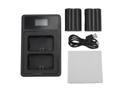 Batería De Cámara De 2000 Mah Con Cargador Doble Para Fujifilm X-t5, X-t4, X-s20, Gfx50s Ii Y Gfx100s.