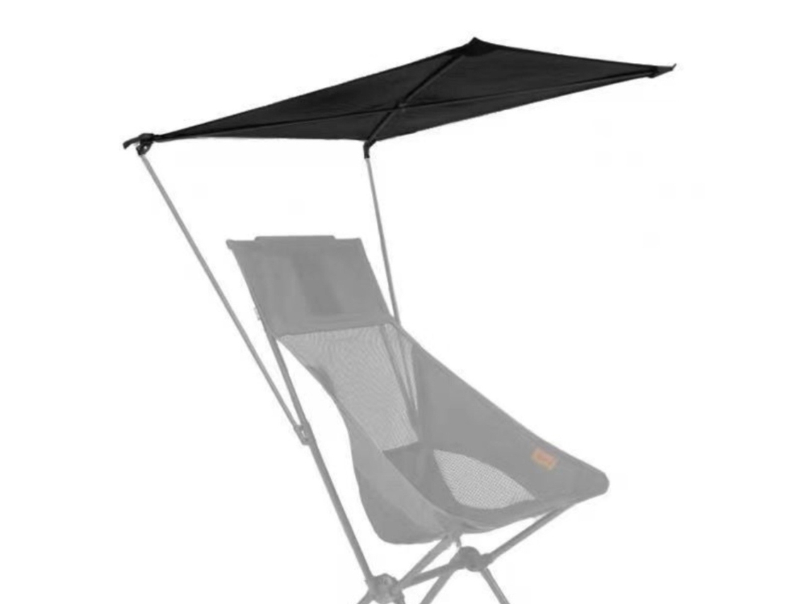 Silla De Camping Portátil Con Toldo, Ideal Para La Playa Y El Jardín. Protección Uv 50+. Plegable.