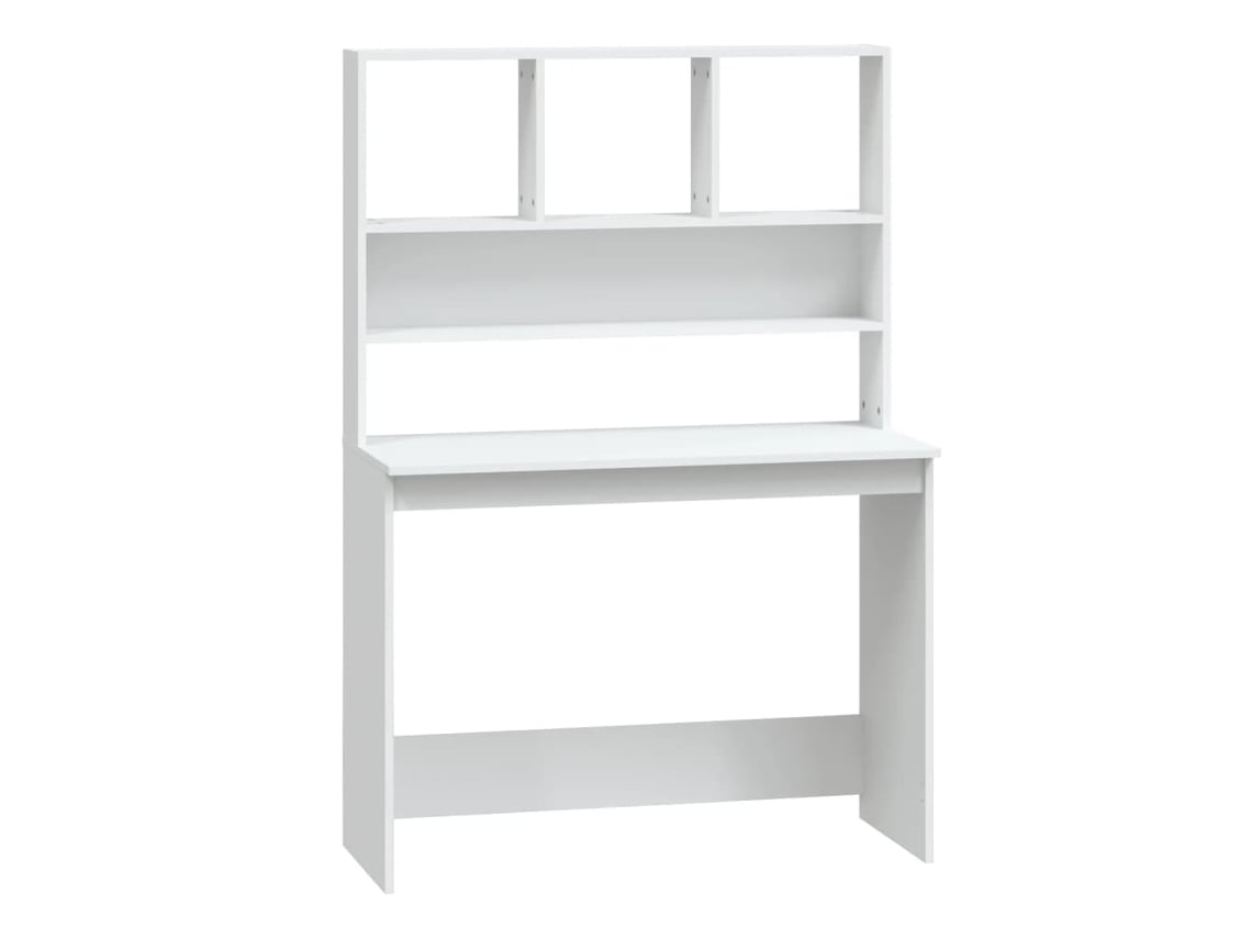 Escritorio VIDAXL Blanco Madera contrachapada (102x45x148 cm)