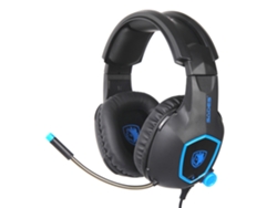 Auriculares Bluetooth TRUMSEN Sa818 Over Ear Negro Azul