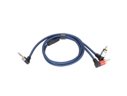 Adaptador De 3,5 Mm Macho A 2rca Macho, Cable En Y Aux Rca Trenzado De Nailon Para Smartphones, Mp3, Tabletas Y