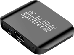 Adaptador Divisor Dp 2 En 1 4k | Divisor Para Dos Monitores De Pc