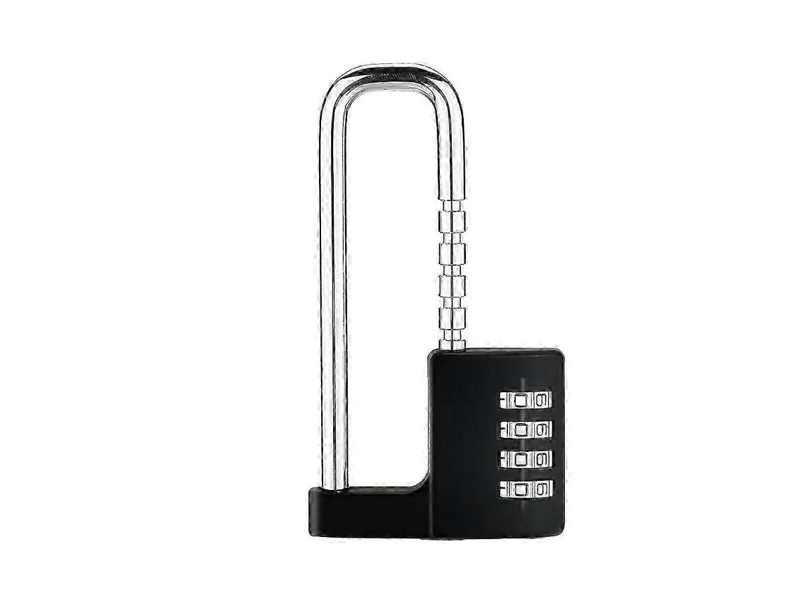 Candado de combinación impermeable para exteriores, resistente, de largo ajustable.