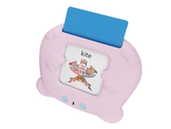 Vlola-tarjetas Flash Parlantes Bilingües Para Niños Aprendizaje Interactivo 224 Palabras Rosa
