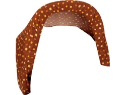 Capota BABYLINE Bolitas Marron