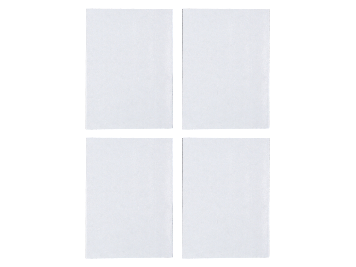 140 Cuadrados Magnéticos Autoadhesivos (15x15x0,5 Mm) Con Adhesivo Fuerte En 4 Hojas Para Manualidades, Fotos, Agendas Y Tarjetas De Visita.