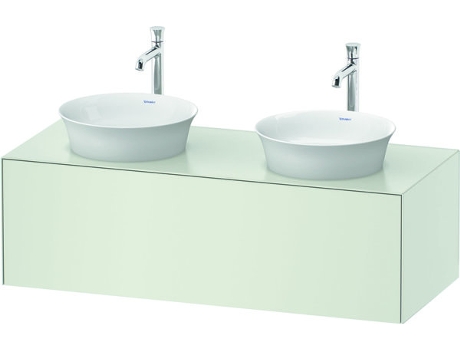 DURAVIT Tulip blanco, mueble de pared, ancho 1300 x fondo 550mm, con 1x extraíble, con tecnología tip-on, WT4978B