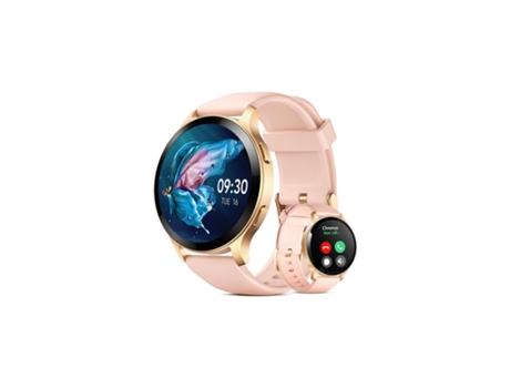 Reloj inteligente CHRONUS LW77 con rastreador de actividad física (rosa)