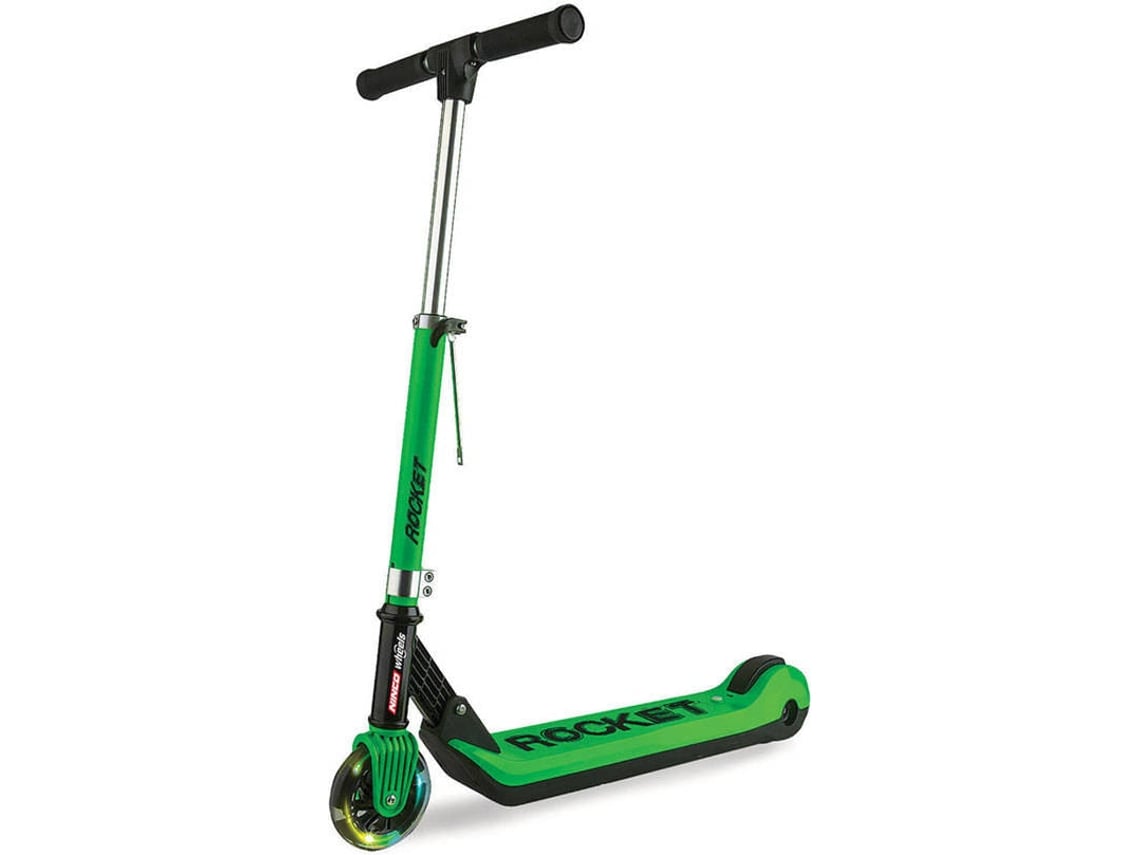 Patinete para Niños NINCO E-Scooter Junior Rocket Green (Edad Mínima: 6 Años  - 70 x 28 x 12 cm)