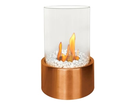 Chimenea Bioetanol CHAMA VERMELHA PURLINE Decorativa Disis Cu 750 W