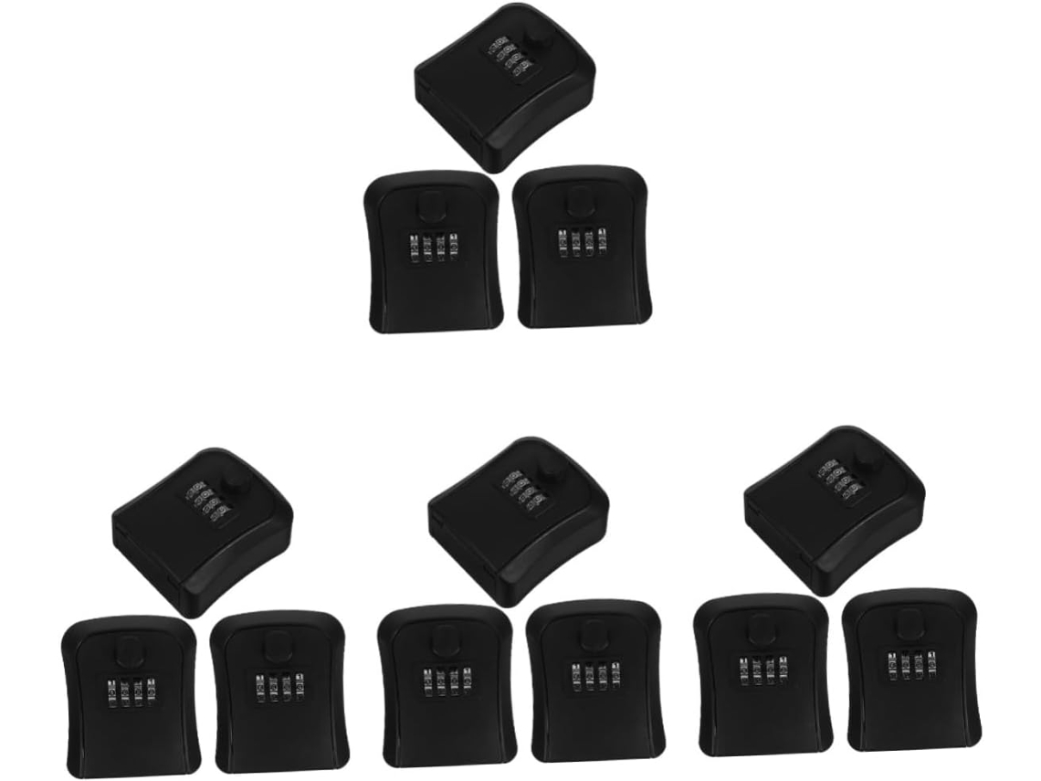 Seguridad 12piezas Caja Llaves Combinación Diseño Montaje