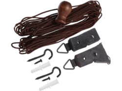 Kit De Accesorios Para Cortinas De Bambú De Plástico Con Diseño Compacto, Té Y Bambú.