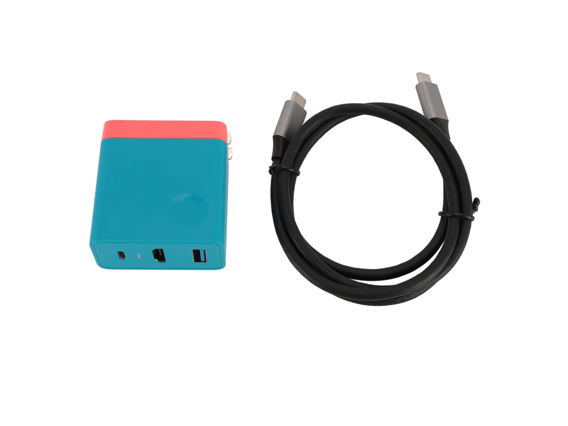 Adaptador De Estación De Acoplamiento (carga Rápida Pd De 45w, Multimedia Hd 4k) Para Switch/steam Deck Dock Portátil