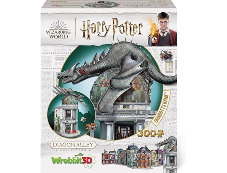 Rompecabezas Gringotts Bank Harry Potter 3D (300 Piezas