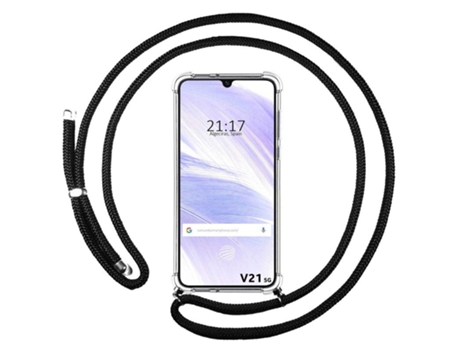 Carcasa Vivo V21 5G TUMUNDOSMARTPHONE Colgante Negro