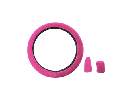 Juego de fundas mullidas para volante, 3 piezas, funda cálida para volante, funda para freno de mano, funda para palanca de cambios, accesorios int...