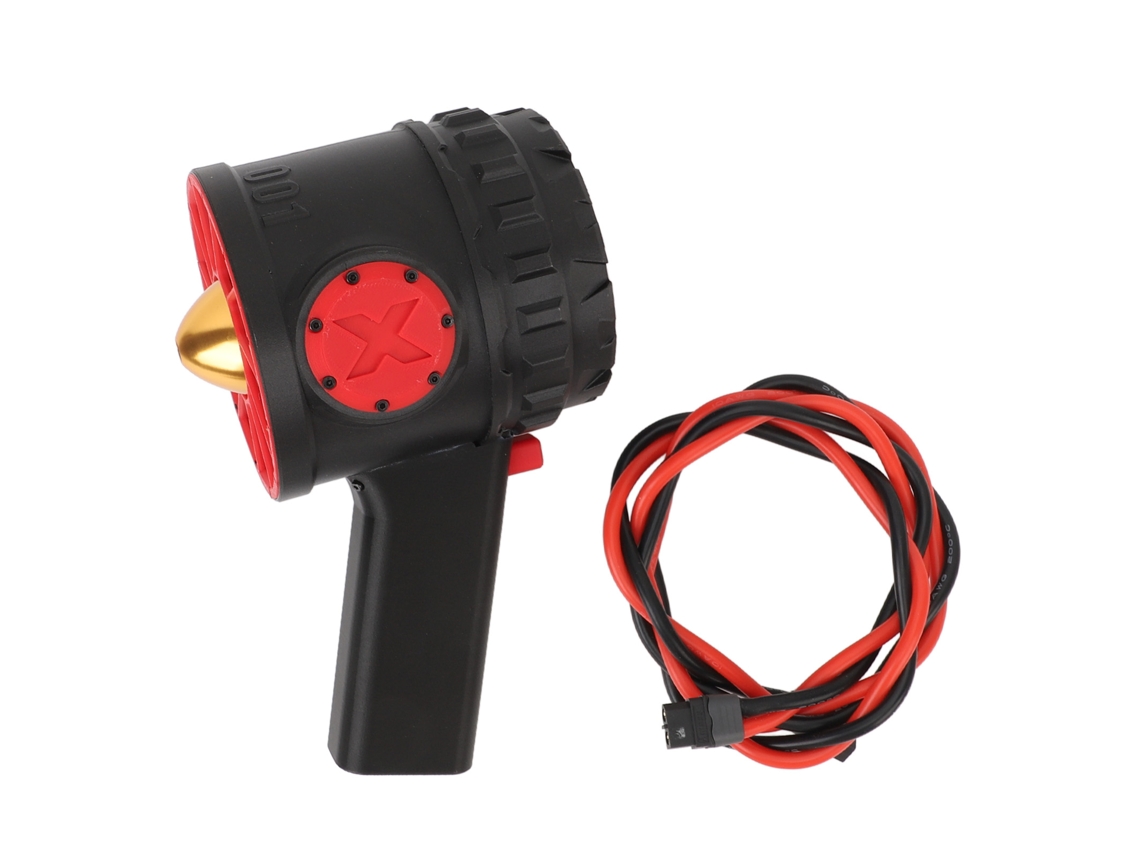 Ventilador de chorro 3000w 5000g 90mm Ajuste de velocidad 16.8 25.2v