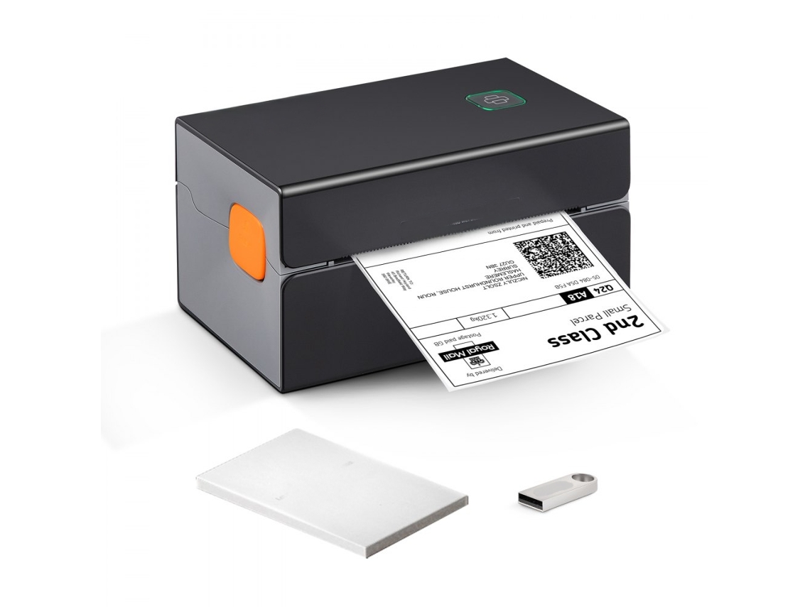 Impresora térmica de etiquetas de 300 dpi con Bluetooth y USB para Windows, Mac, Linux y Chromebooks Tekmaquinas