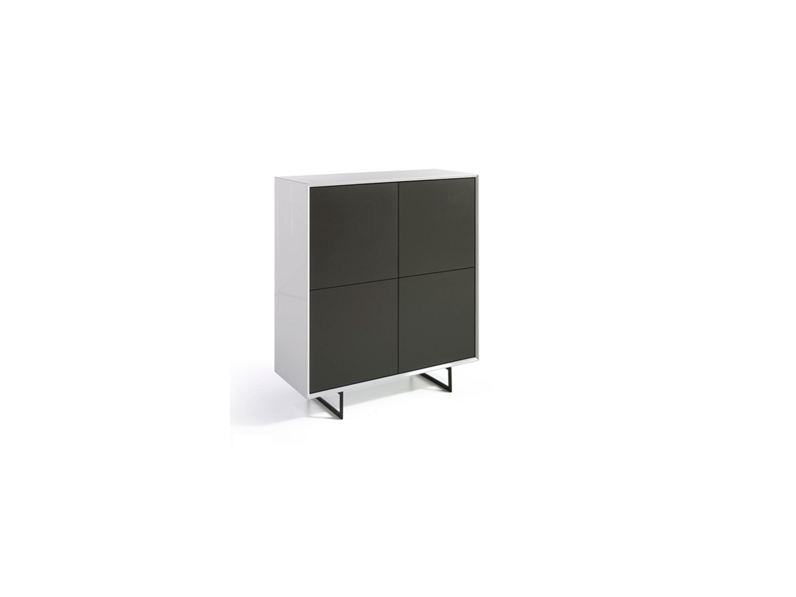 Aparadores MOMMA HOME (Blanco - MDF - 110x45x125cm)