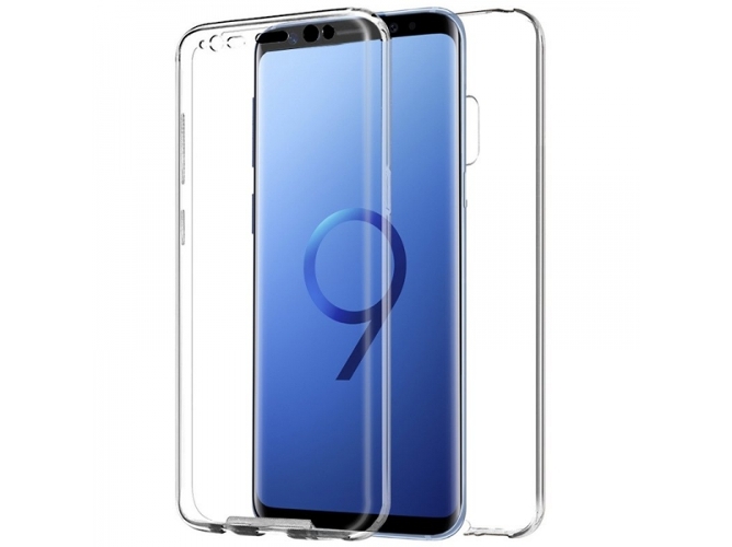 Funda Samsung Galaxy S9+ FORCELL 360º Transparente